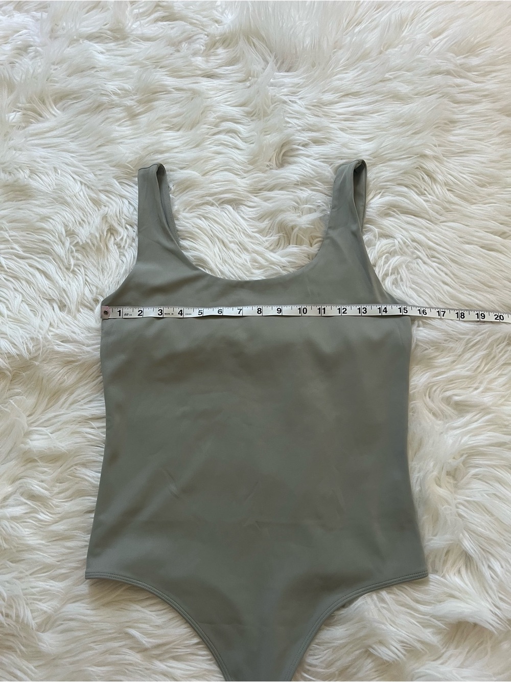 Express Women’s Bodysuits in Sage Green and Brown (2 Pack) Size Medium - Picture 5 of 6